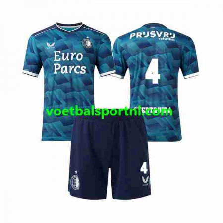 Feyenoord Rotterdam Lutsharel Geertruida 4 Kind Uit Tenue 2023-24